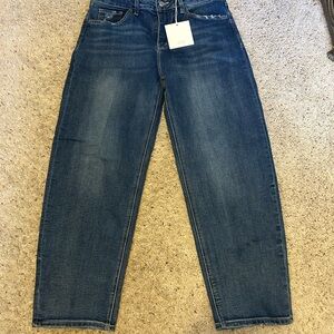Lovervet barrel leg Jean